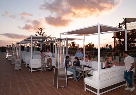 Terrasse Hôtel HL Río Playa Blanca**** Lanzarote